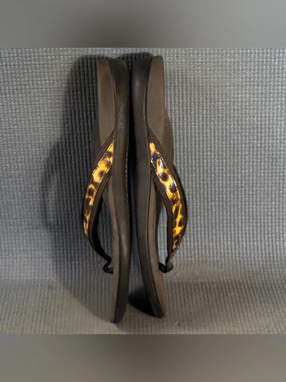 Vionic Women’s Tide II Leopard Print Flip Flop Sandals Size 9